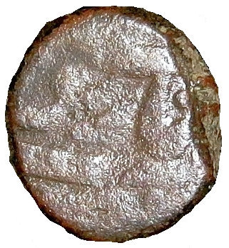 1 Dam - Jahangir (Narol), Copper Coin reverse