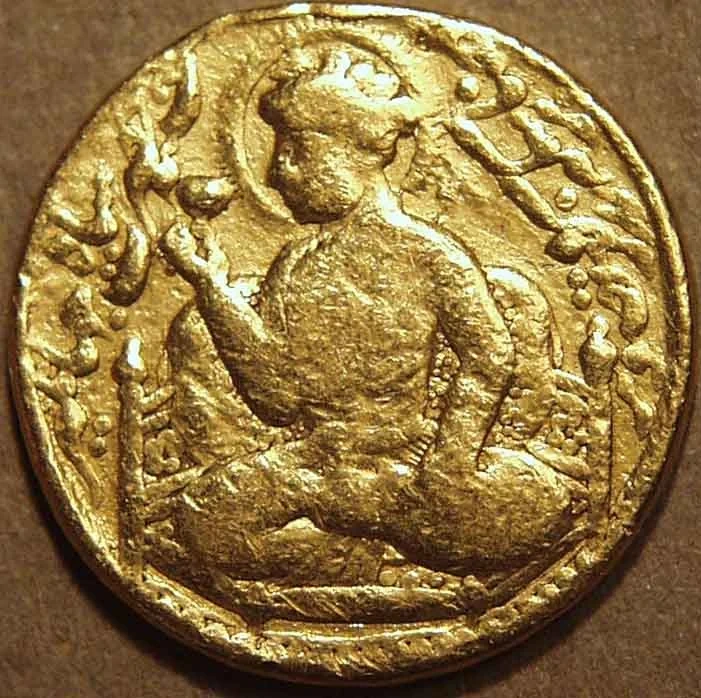 1 Mohur - Jahangir (Ajmer), Gold Coin obverse